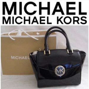 NWT Michael Kors Patent Leather Handbag